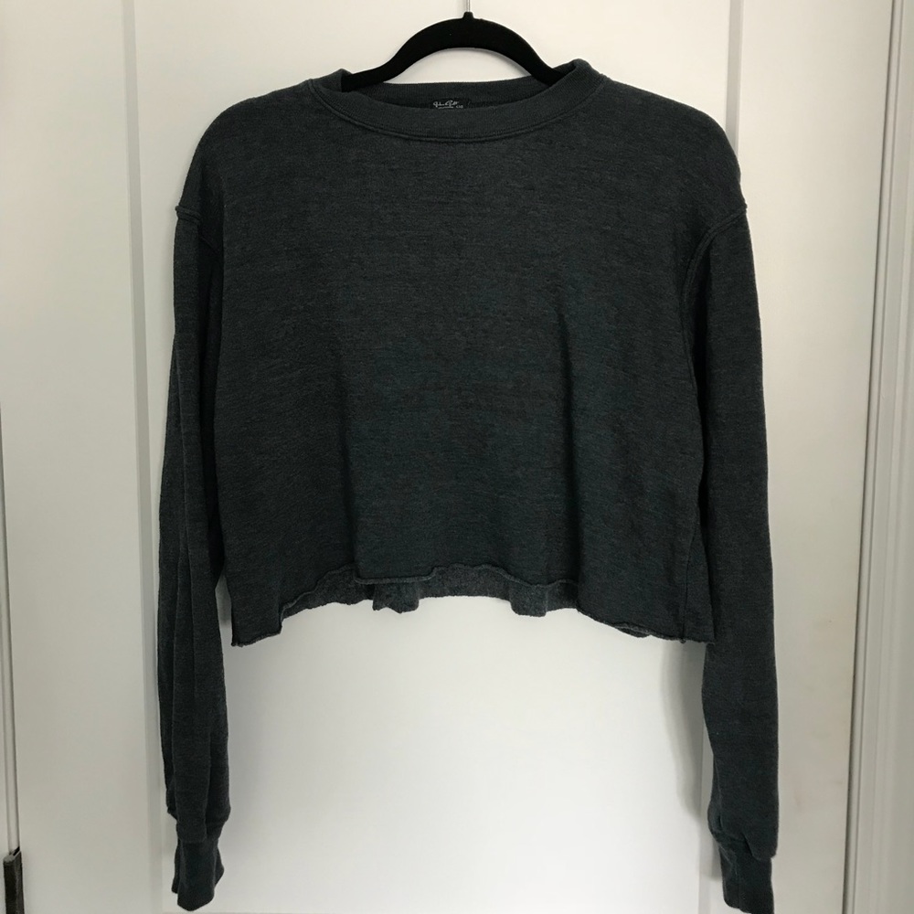 Brandy Melville/ John Galt Cropped Sweatshirt